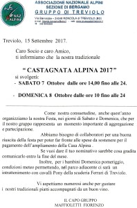 CASTAGNATA 2017